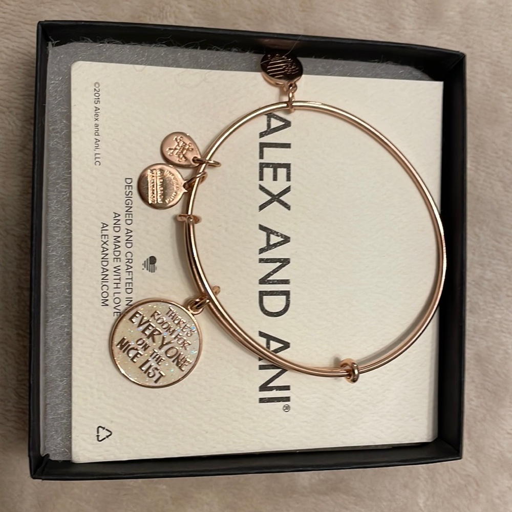 ALEX AND ANI - rose gold bracelet - new never worn